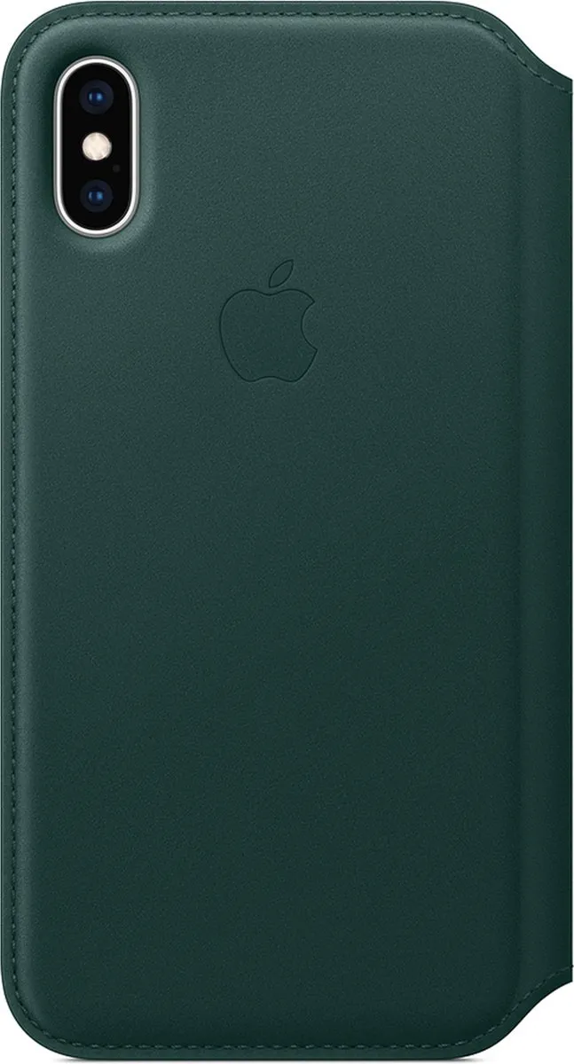 Apple Folio Hoesje iPhone XS - Groen MRWY2ZM/A