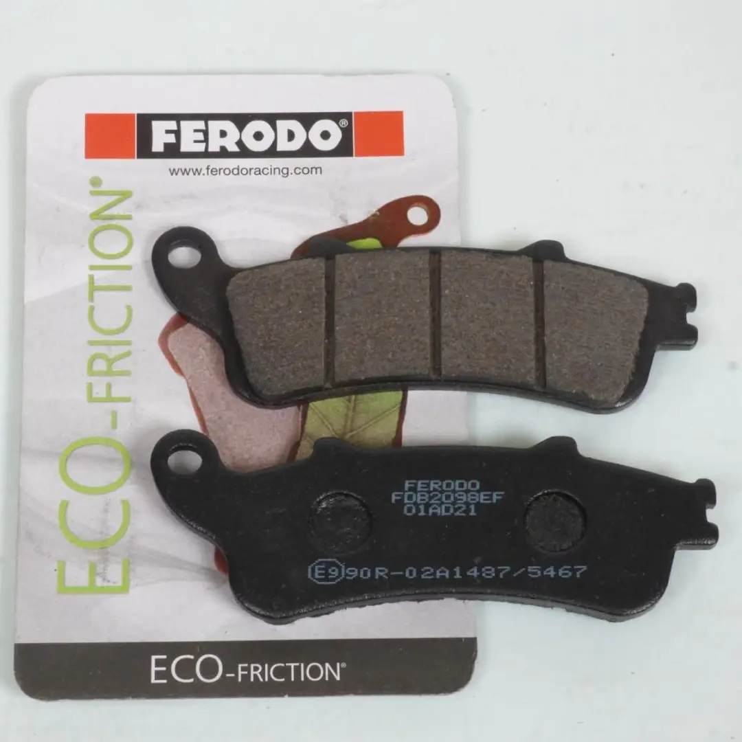 ferodo remblokje voor motor honda 1300 vt 2010-2012 sc61b / ar nieuw