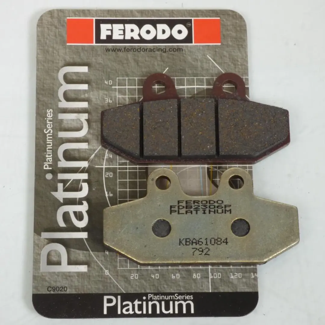 Plaquette de frein Ferodo pour Moto Harley Davidson 1745 Fxbb 2018 à 2020 YJJ /