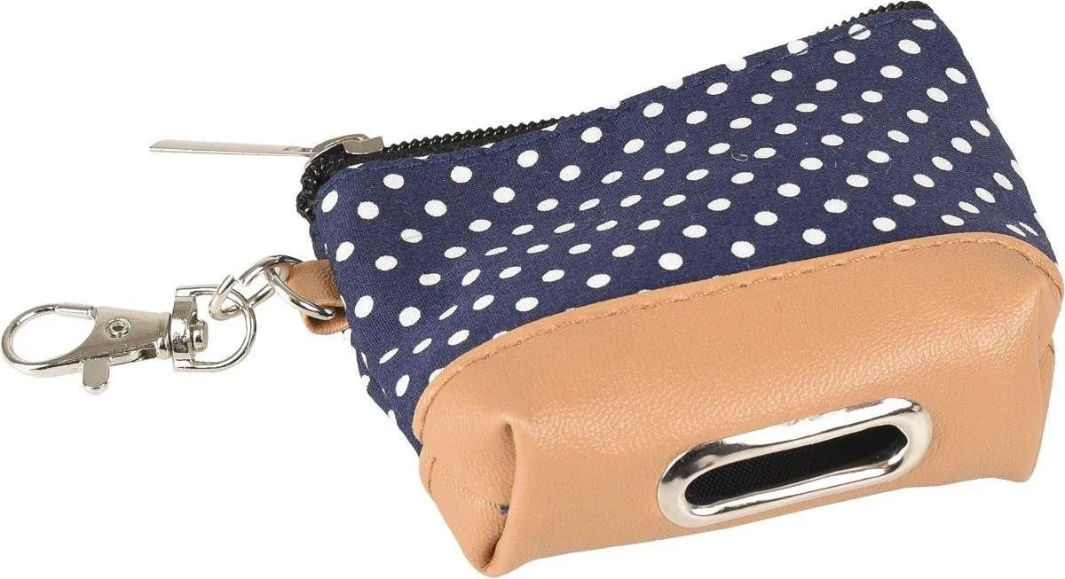Flamingo Dot Shoppi Poepzakhouder - Blauw