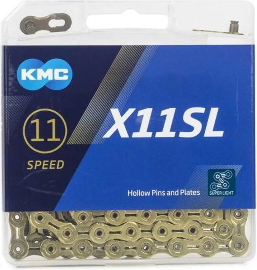 KMC X11SL Fietsketting 11-speed Goud - afbeelding 3 van 6