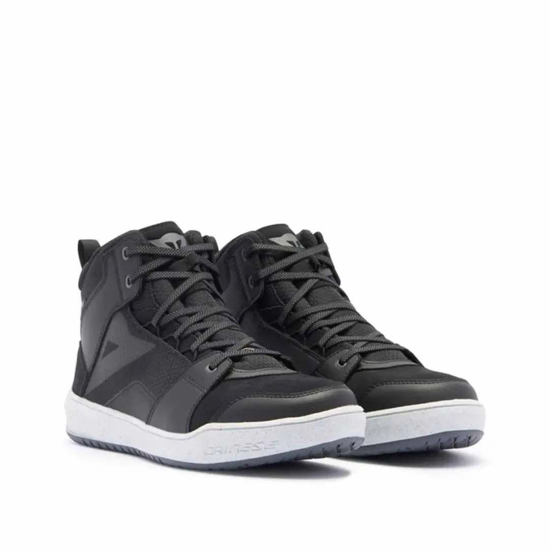 Dainese Suburb D-WP Schoenen Zwart Wit Iron Gate