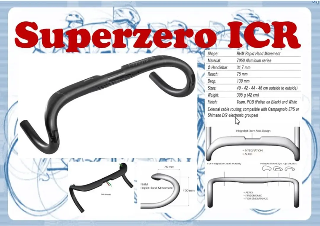 Deda Stuur Superzero DCR Alloy 7050 44cm Meerkleurig - afbeelding 5 van 6
