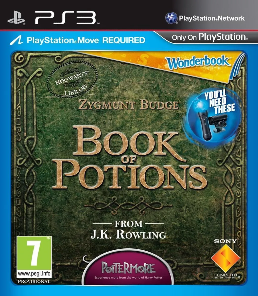 Sony PlayStation Wonderbook: Book of Potions Harry Potter