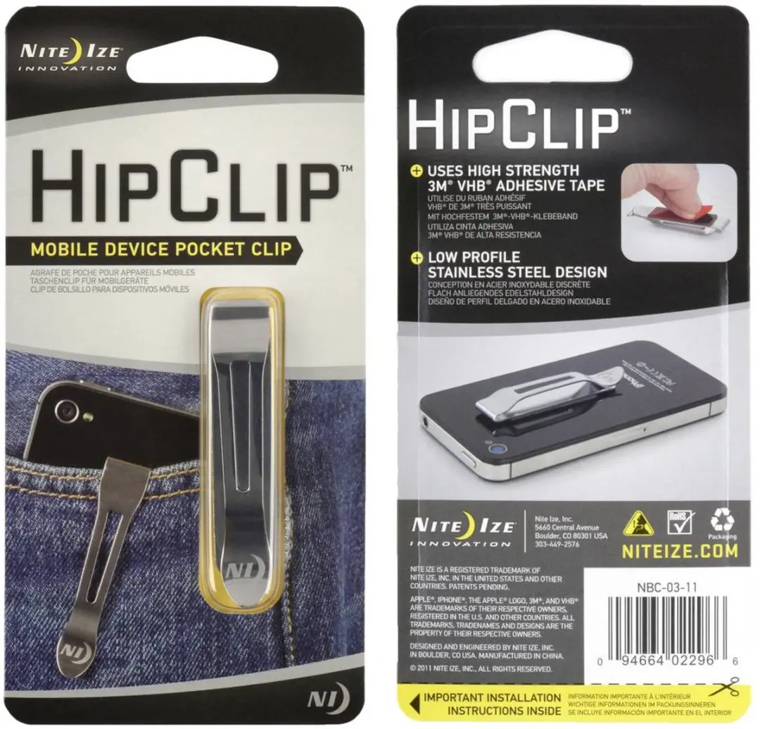 Nite Ize HipClip Draagclip Zilverkleurig - afbeelding 4 van 6