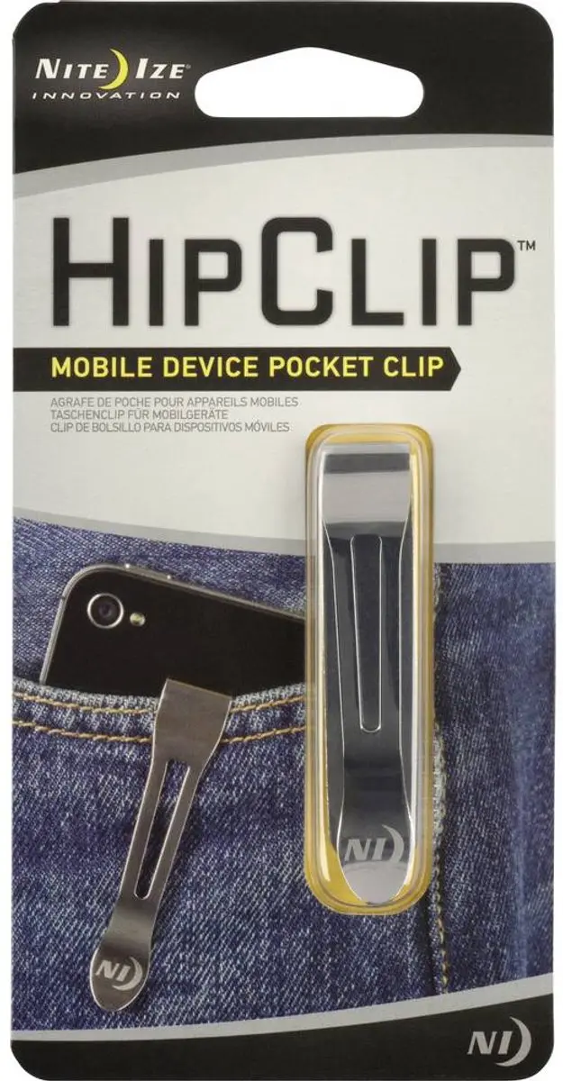 Nite Ize HipClip Draagclip Zilverkleurig