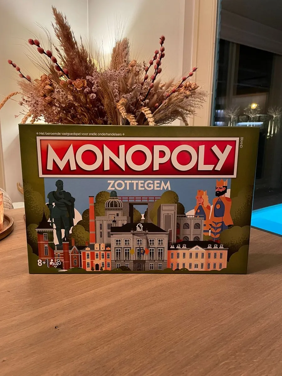 Monopoly Zottegem Bordspel - 2-6 Spelers
