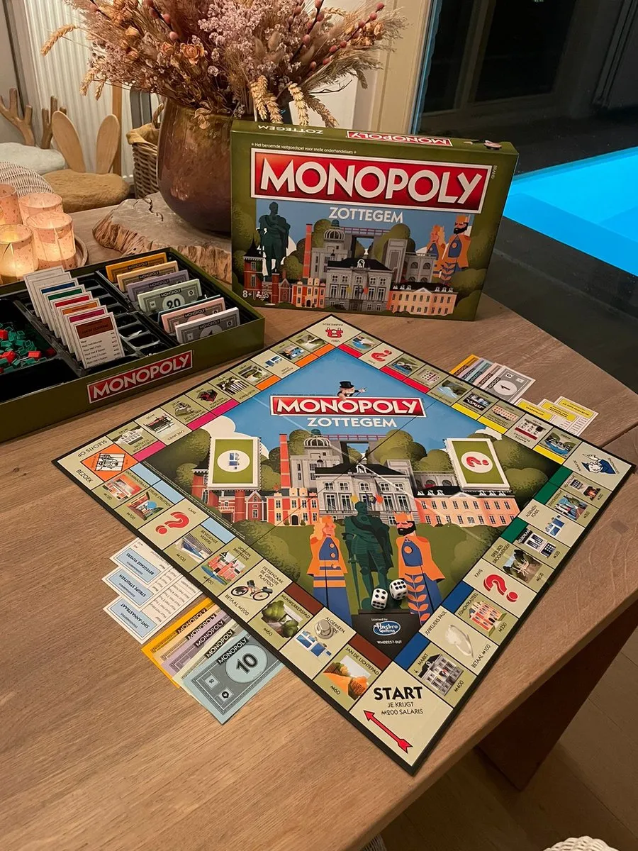 Monopoly Zottegem Bordspel - 2-6 Spelers