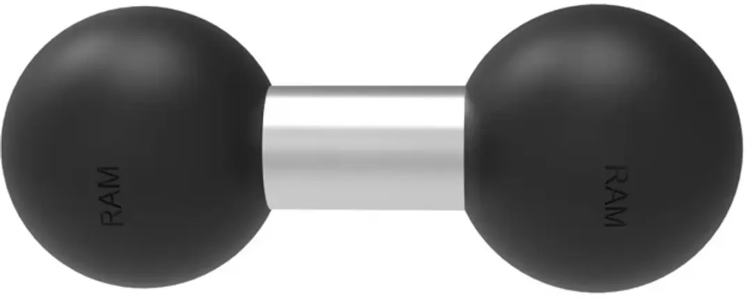 RAM Mounts RAM-B-230U Dubbele Bal Adapter 1 inch - Zwart - afbeelding 6 van 6
