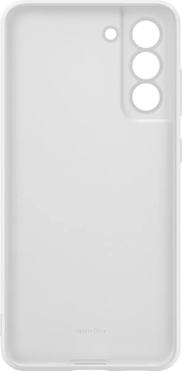 Samsung Siliconen Hoesje Galaxy S21 FE - Wit
