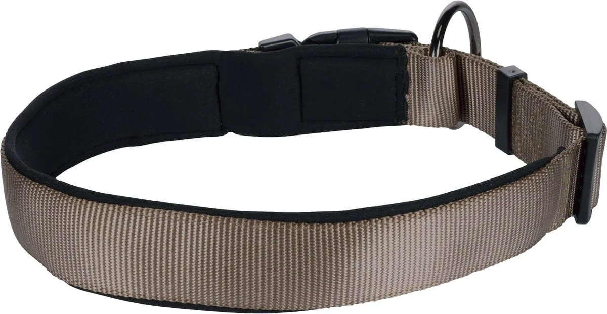Flamingo Abbi Halsband - Taupe XXL 60-65cm