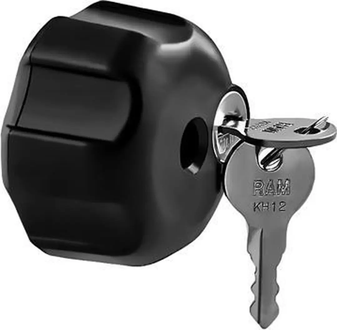 RAM Mounts RAM-KNOB3LU Sleutelknop - Zwart - afbeelding 4 van 6