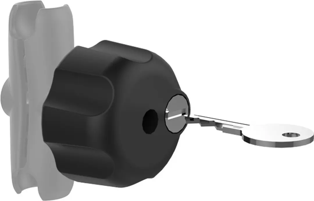 RAM Mounts RAM-KNOB3LU Sleutelknop - Zwart - afbeelding 2 van 6