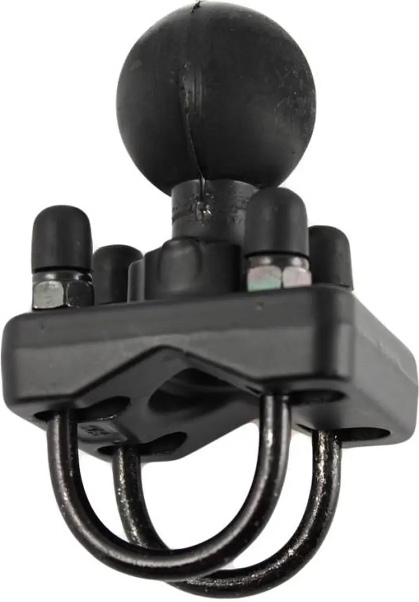 RAM Mounts RAM-101U-235 Dubbele Stangbeugel C-Kogel - Zwart - afbeelding 4 van 5