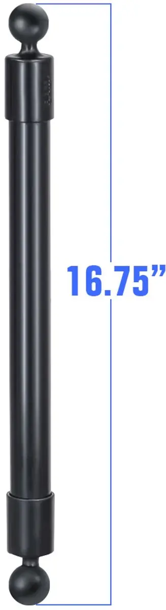 Extra verlengbuis met B-Kogel koppeling (42cm)