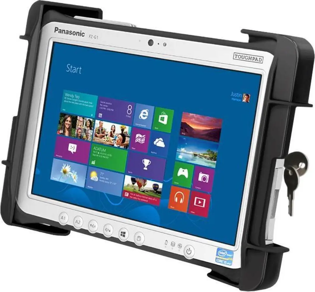 RAM Mounts Tab-Lock Tablethouder 10-10.1" Zwart