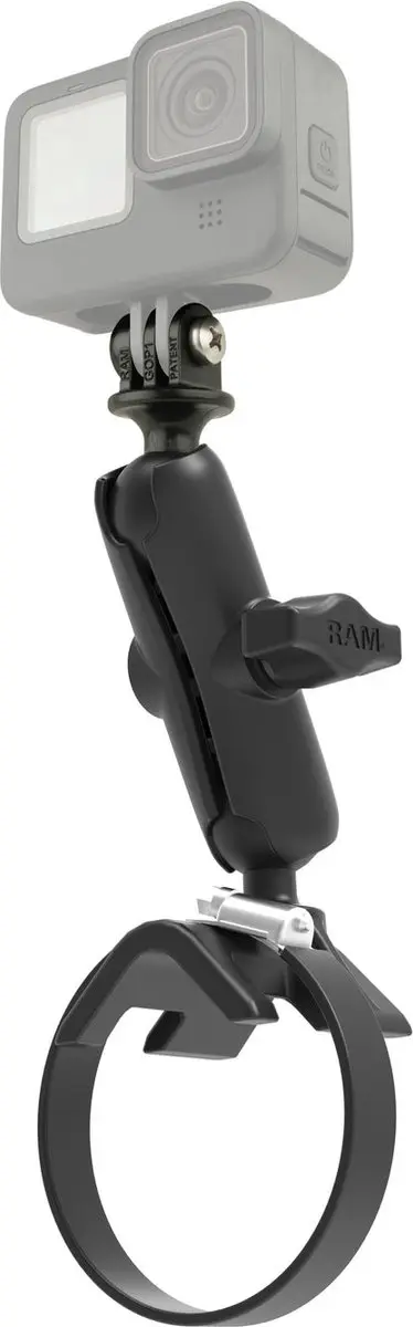 V-Base Strap Mount met GoPro® Camera Ball Adapter