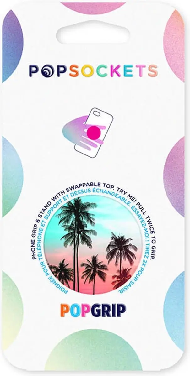 PopSockets PopGrip Tropical Sunset 2e generatie - afbeelding 5 van 6