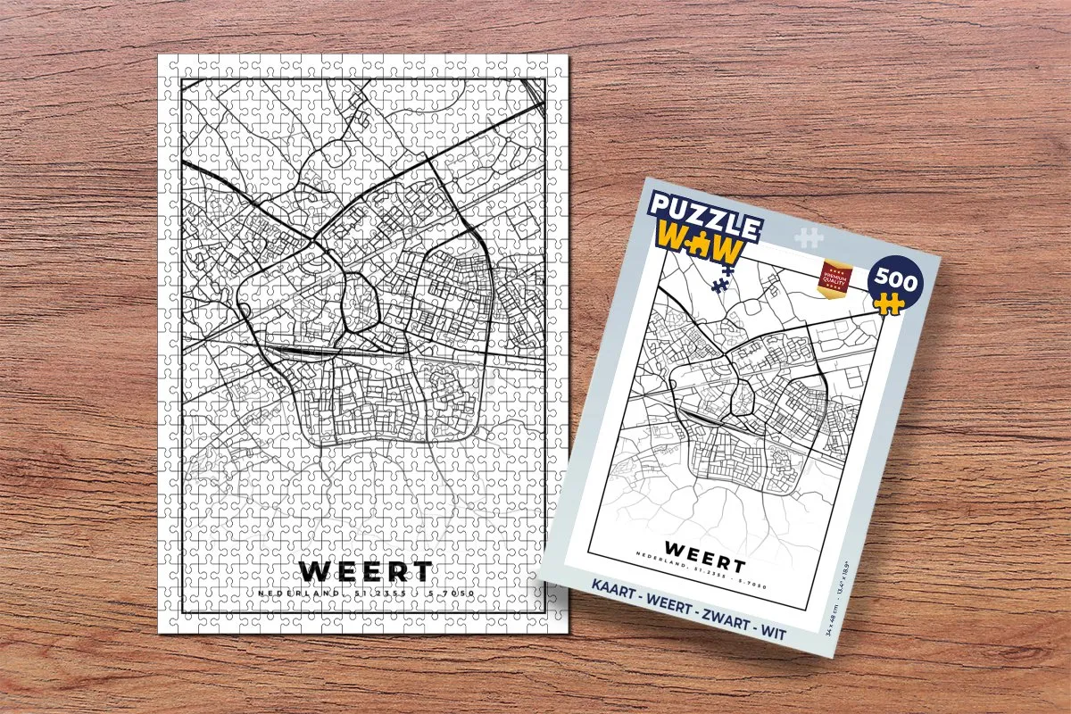 PuzzleWow Weert Legpuzzel 500 Stuks - Multicolor
