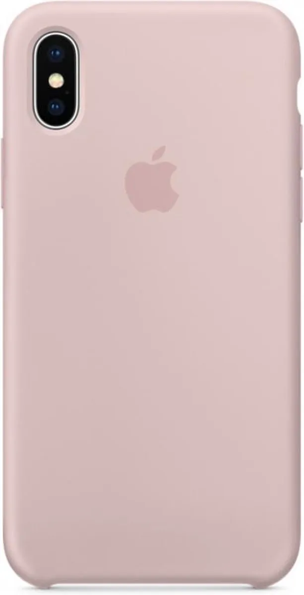 Apple iPhone X Siliconen Back Cover - Roze MQT62ZM/A