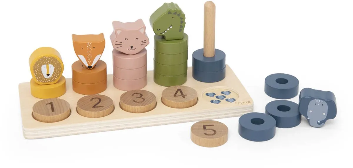 Trixie Houten Telpuzzel 0-5