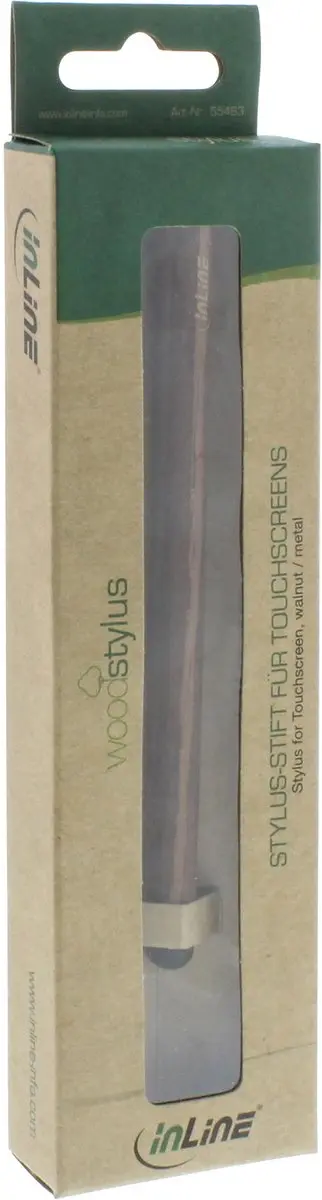 Inline Woodstylus Touchscreenpen Bruin - afbeelding 2 van 4