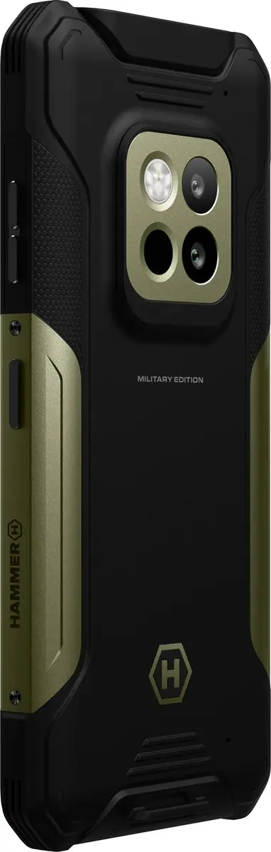 Hammer Construction 2 Thermal Smartphone 256GB - Zwart/Groen - afbeelding 5 van 6