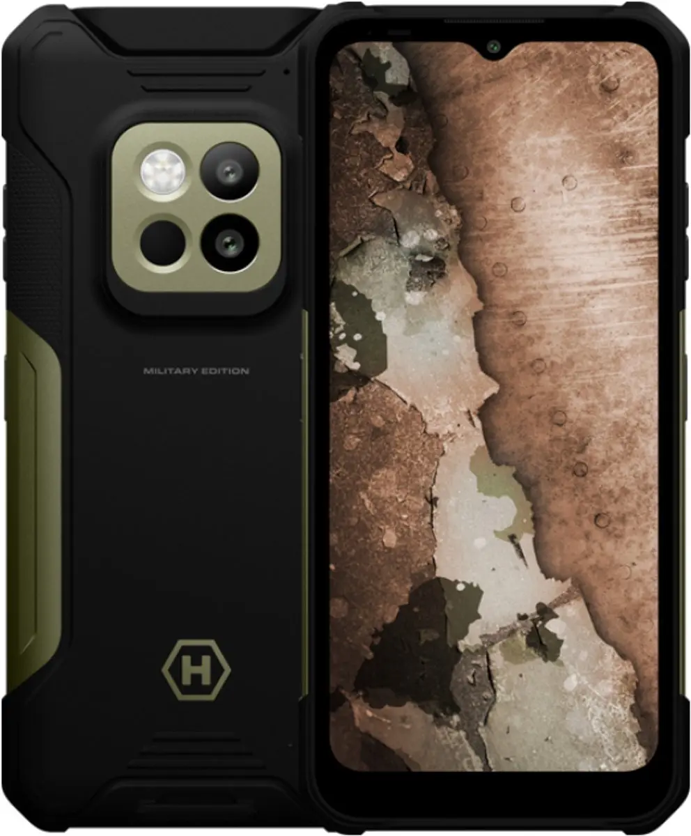 Hammer Construction 2 Thermal Smartphone 256GB - Zwart/Groen - afbeelding 2 van 6