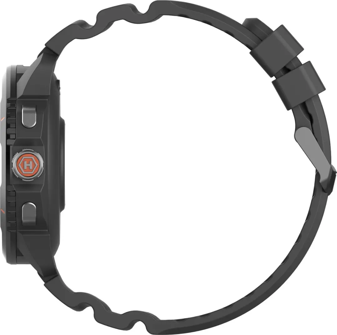 Hammer Watch 2 Smartwatch AMOLED 1.5" Zwart - afbeelding 4 van 6