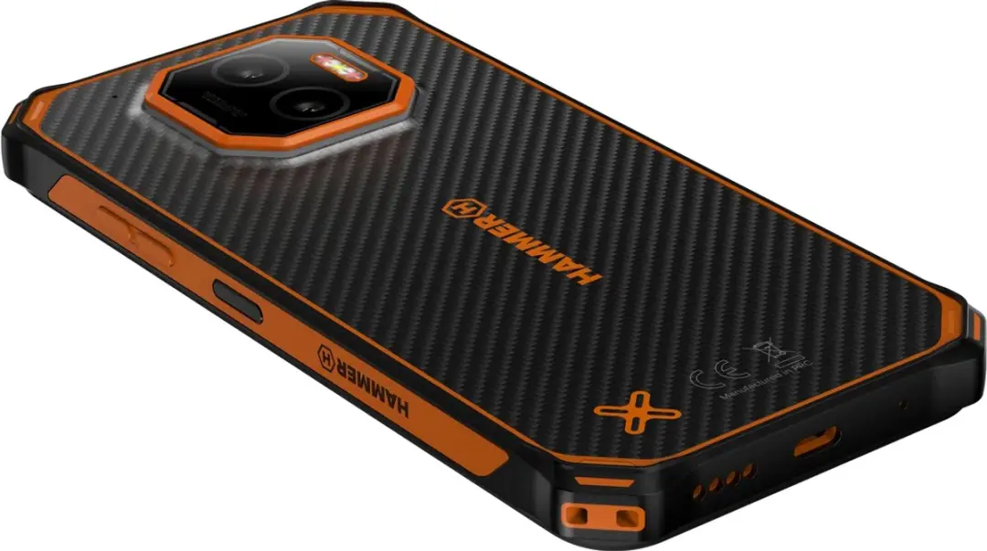 Hammer Energy X2 6/128GB - Zwart Oranje - afbeelding 4 van 6