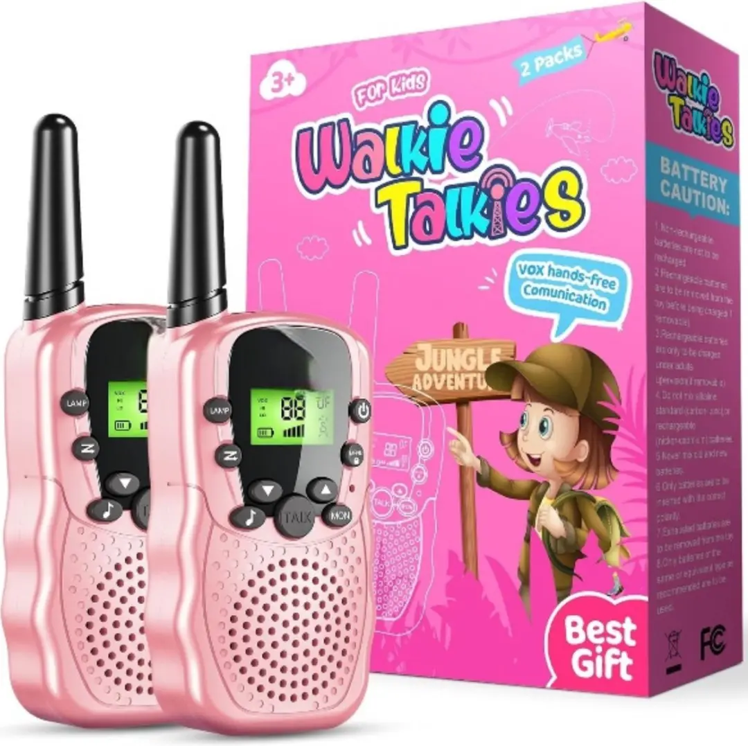 Velox Walkie Talkie Oplaadbaar - Walkie Talkie Kinderen - Walkie Talkie Met Oplader - Walkie Talkie Kinderen Oplaadbaar - Walkie Talkie Oplaadbaar Kinderen - afbeelding 5 van 5