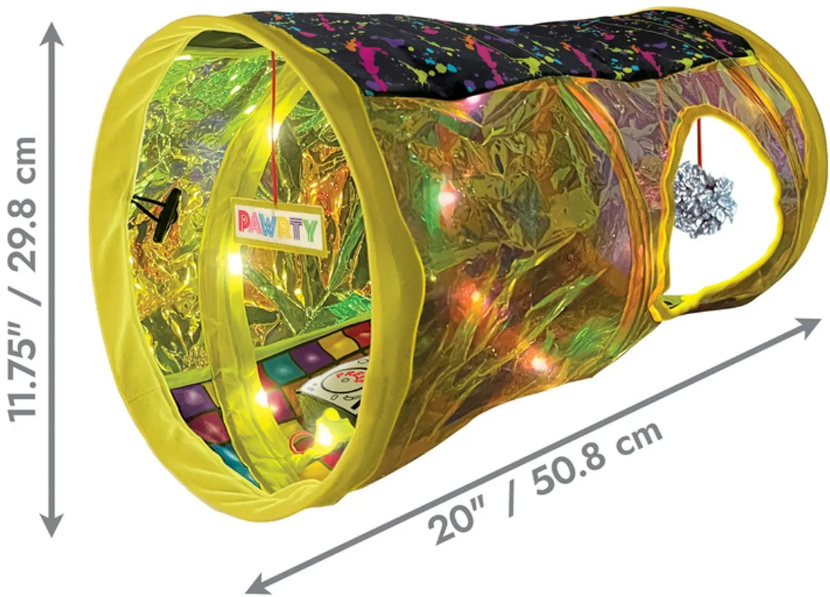 KONG Play Spaces Rave Cave - Geel/Meerkleurig