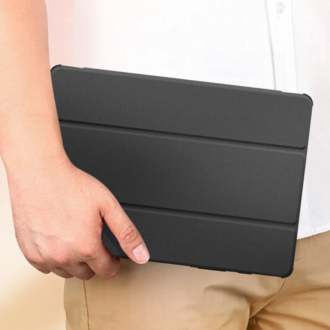 Dux Ducis Toby Tablethoes Zwart - Samsung Galaxy Tab S6 Lite - afbeelding 3 van 6