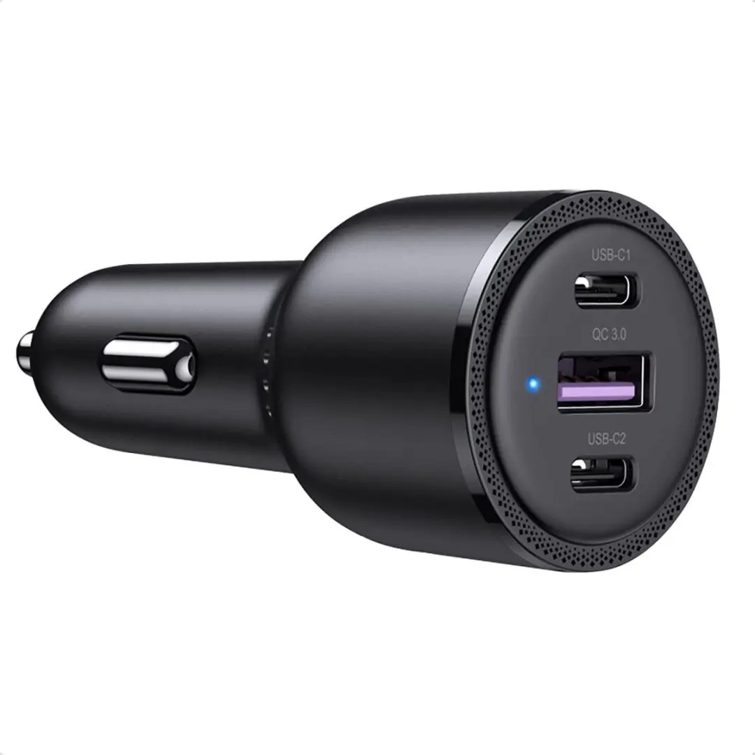 UGREEN Autolader Snellader 1x USB-A & 2x USB-C (69W