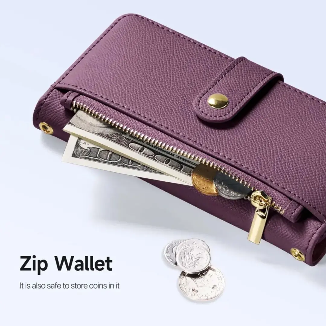 Dux Ducis Lawa iPhone 18 Pro/17 Pro Hoesje 2-in-1 Book Case MagSafe Burgundy - afbeelding 5 van 6