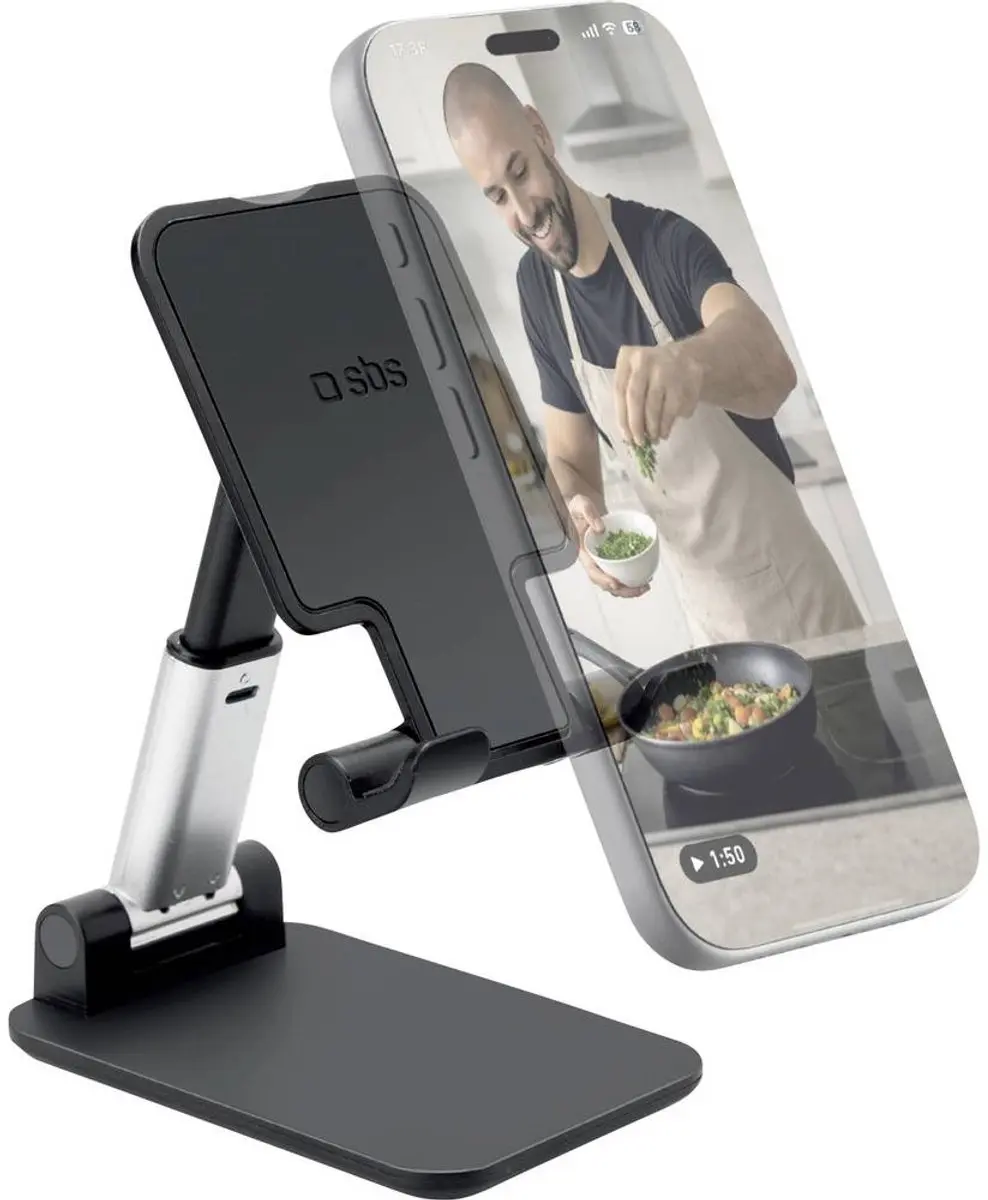 SBS Mobile Tafelstandaard 12 Inch - Zwart - afbeelding 5 van 5