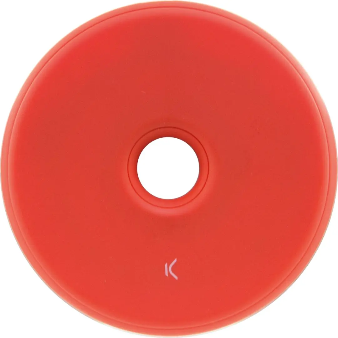 KSIX Mini draadloze oplader 5W rood