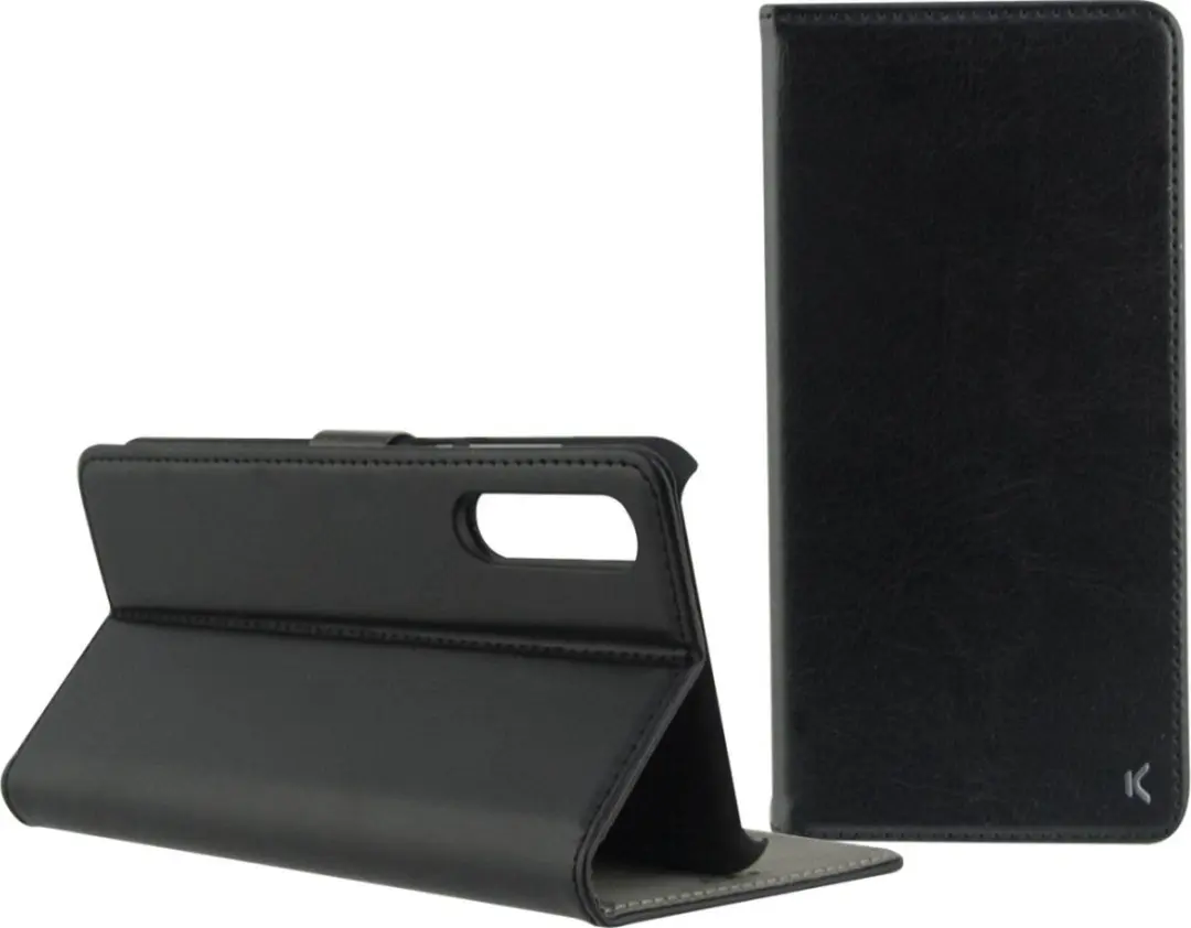 Folio Mobile Phone Case Xiaomi Mi Note 10/Mi Note 10 Pro KSIX Standing Black