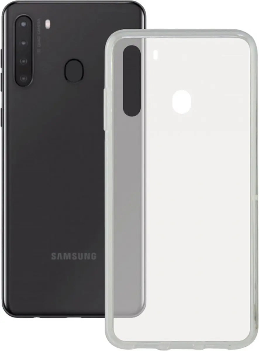 Mobile Phone Case with TPU Edge Samsung Galaxy A21 KSIX Flex