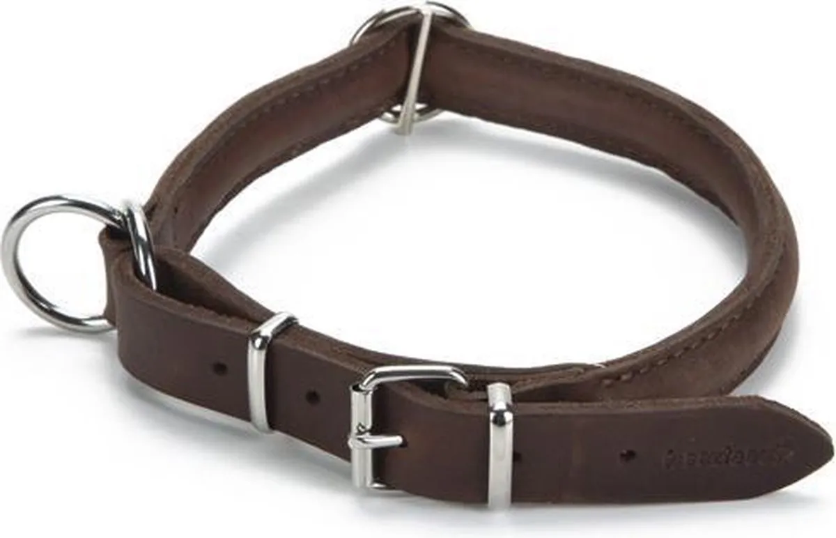 Beeztees Leren Halsband Djenga
