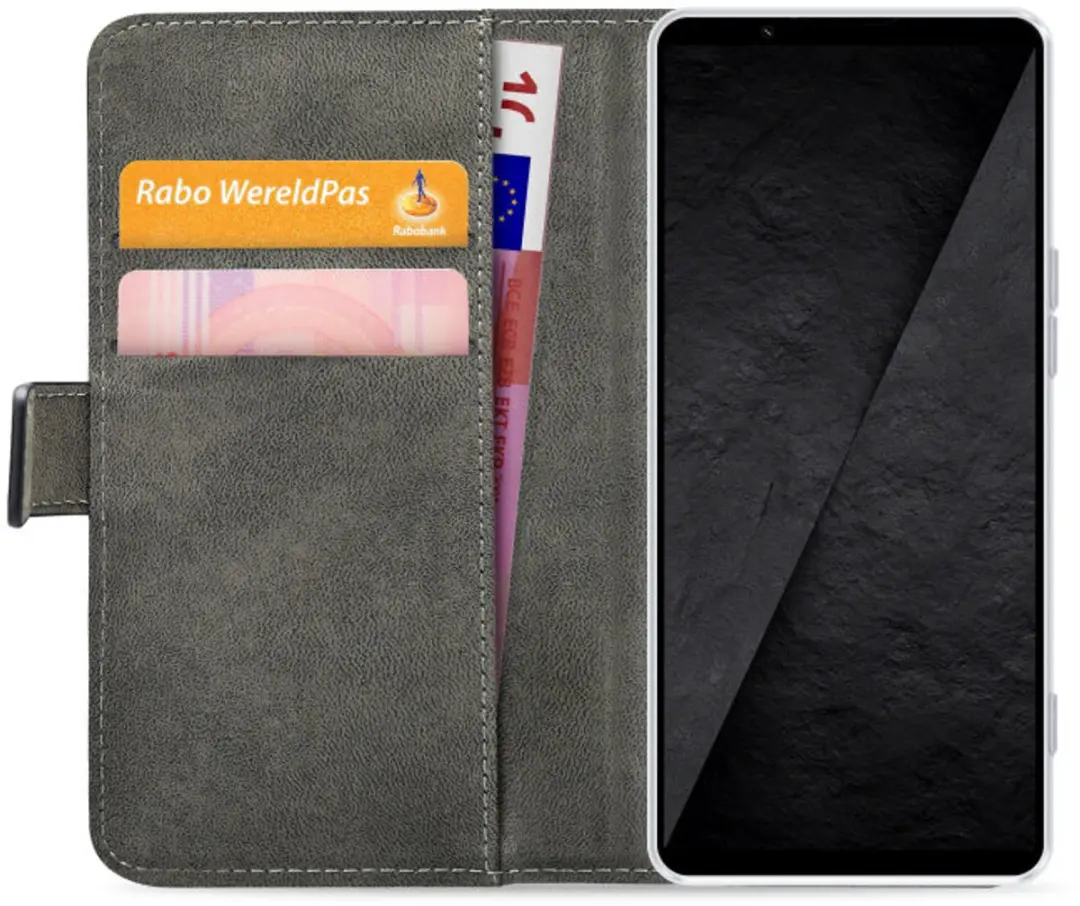 Mobilize Classic Gelly Wallet Book Case Sony Xperia 10 VIII - Zwart - afbeelding 3 van 6