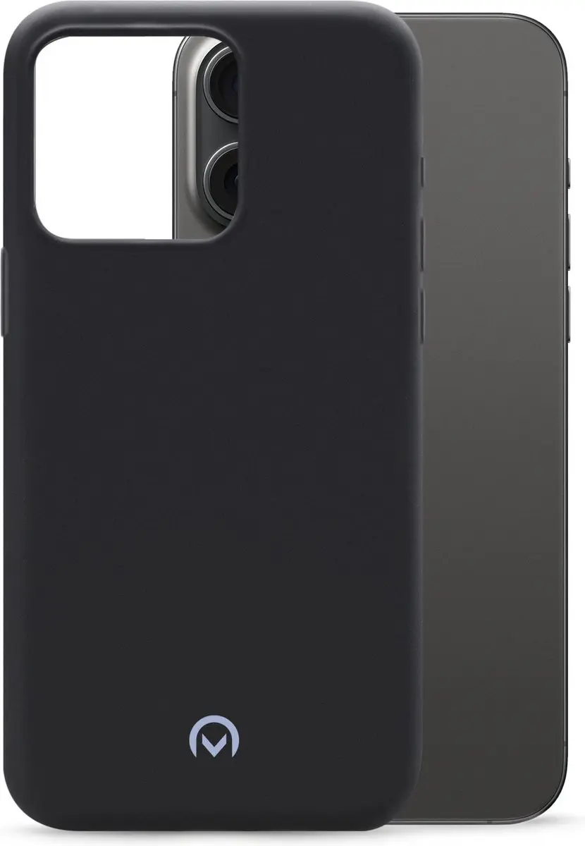 Mobilize Gummi-Gelly-Hülle iPhone 15 Pro Max - Mat Zwart - afbeelding 2 van 6