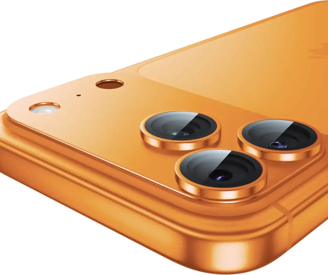 Buddi Focus Apple iPhone 17 Pro Max Full Camera Protector - Matched Oranje - afbeelding 6 van 6