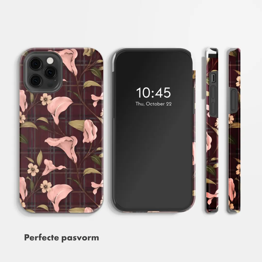 Selencia Hoesje iPhone 12 Pro Autumn Muse - afbeelding 5 van 6