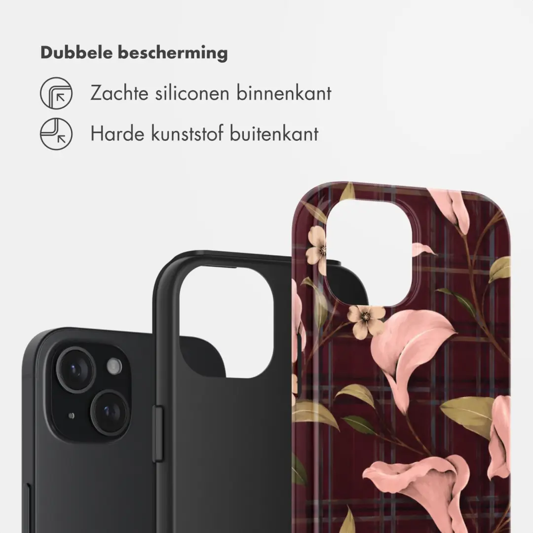 Selencia Hoesje iPhone 15 Autumn Muse - afbeelding 2 van 6