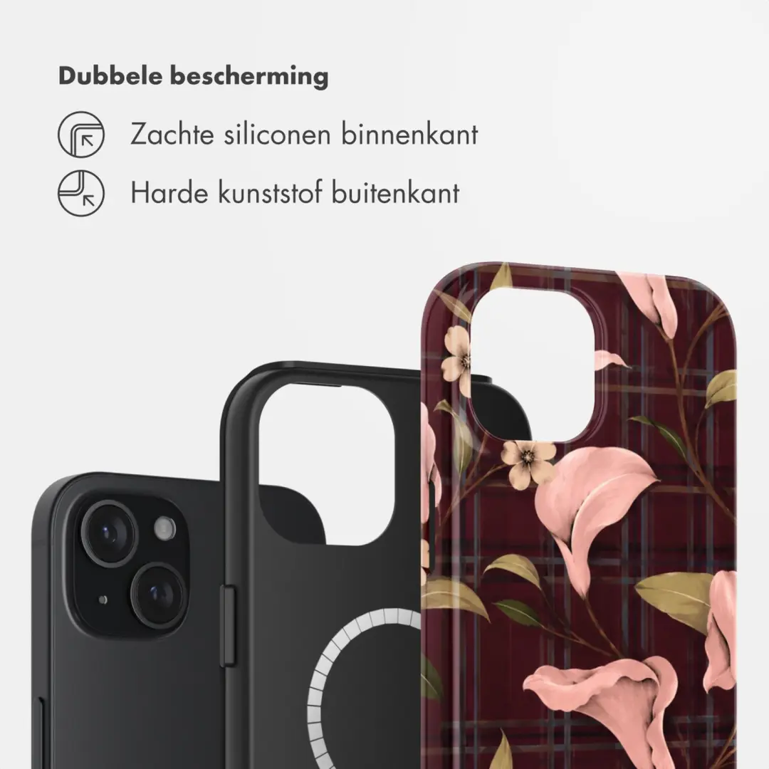 Selencia Hoesje iPhone 15 Autumn Muse - afbeelding 2 van 6
