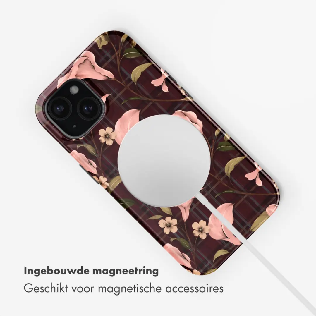 Selencia Hoesje iPhone 15 Autumn Muse - afbeelding 6 van 6