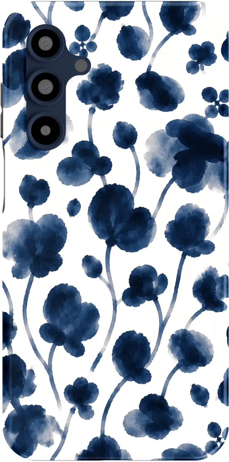 Selencia Hoesje Galaxy A16 Midnight Blossom