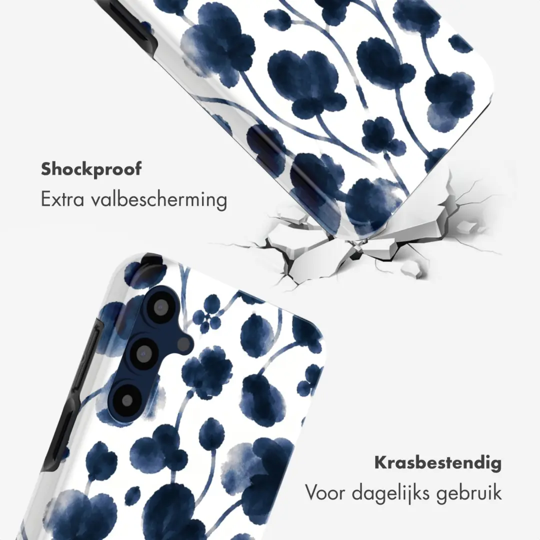 Selencia Hoesje Galaxy A16 Midnight Blossom - afbeelding 3 van 6