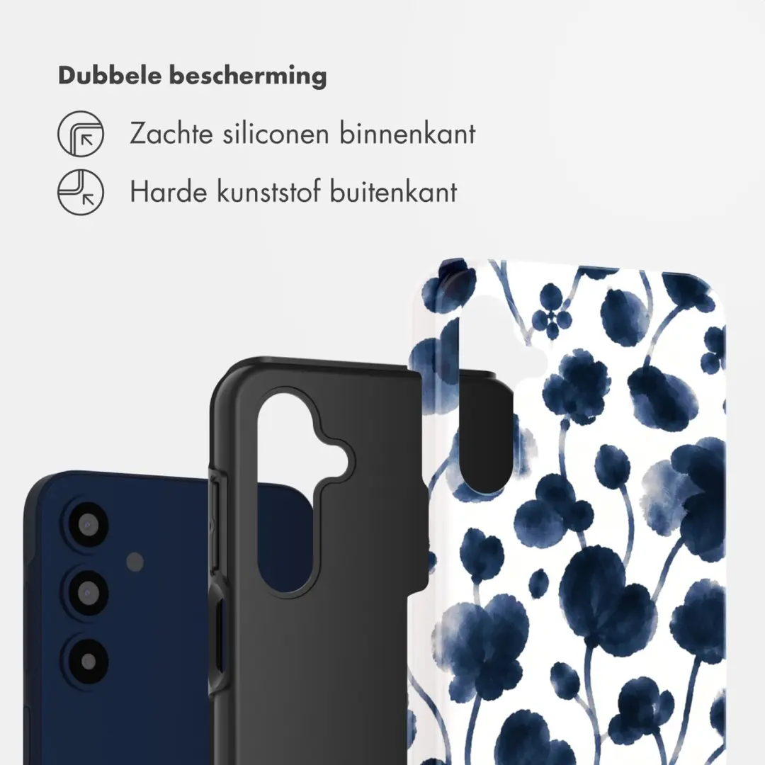 Selencia Hoesje Galaxy A16 Midnight Blossom - afbeelding 2 van 6